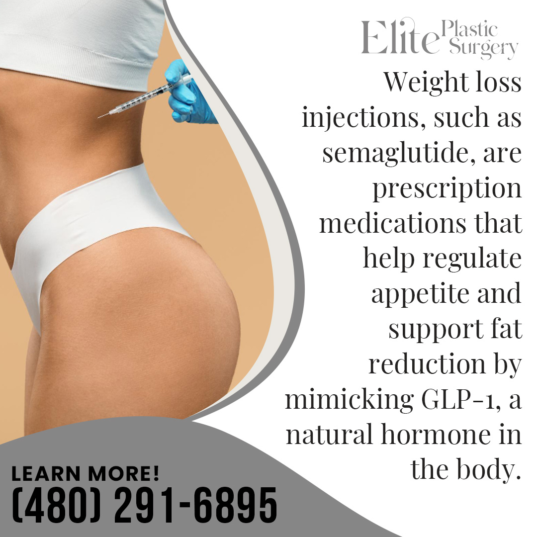 Elite Plastic Surgery in Chandler, AZ, explores the medical use of injectable weight loss treatments such as semaglutide.